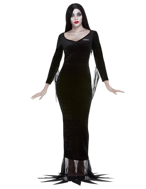 morticia addams disfraz casero|Morticia Adams, cómo hacer un disfraz para niñas